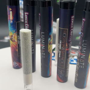 Luminate Live Rosin Hash Hole Pre Rolls